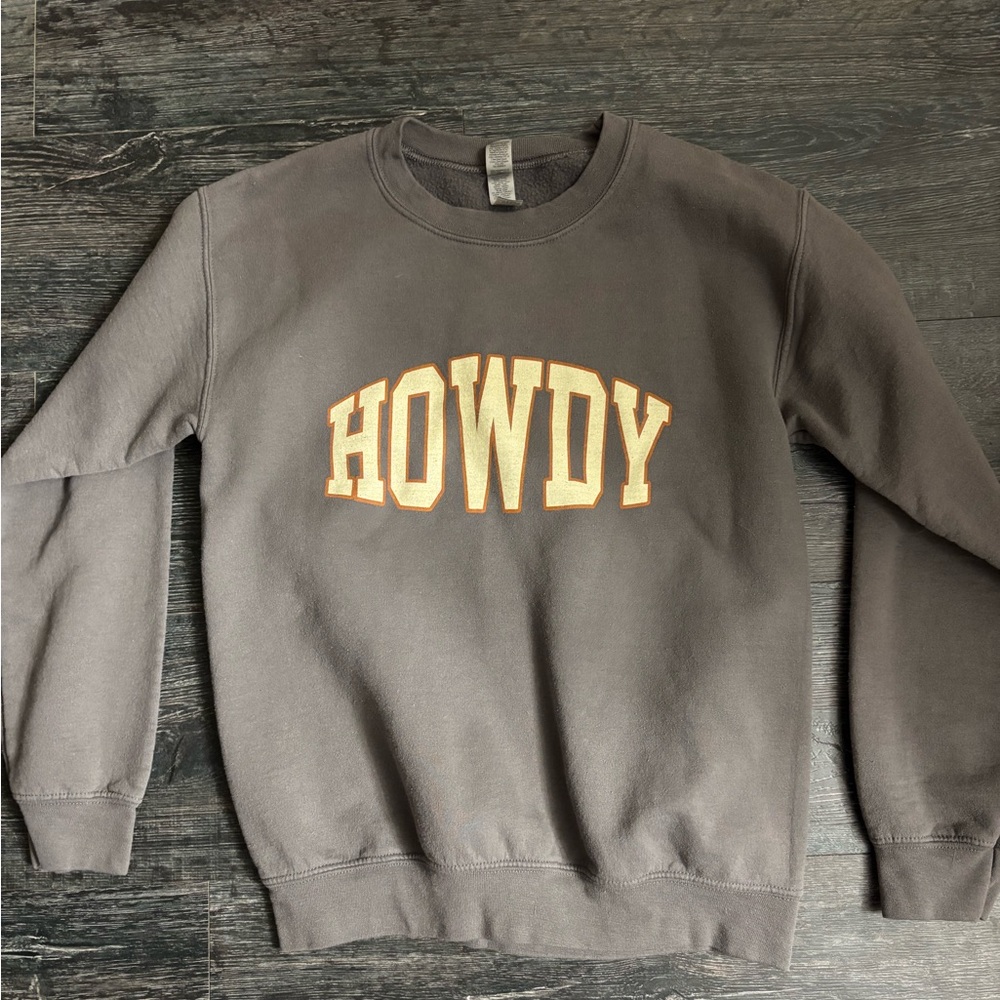 Gray HOWDY Women’s Sweater